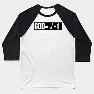 God is Imaginary Baseball T-Shirt